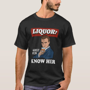 Camiseta Liquera, apenas conozco a su gracioso padre barman