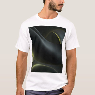 Camiseta Liquid Chrome Abstract: Dark Iridescence