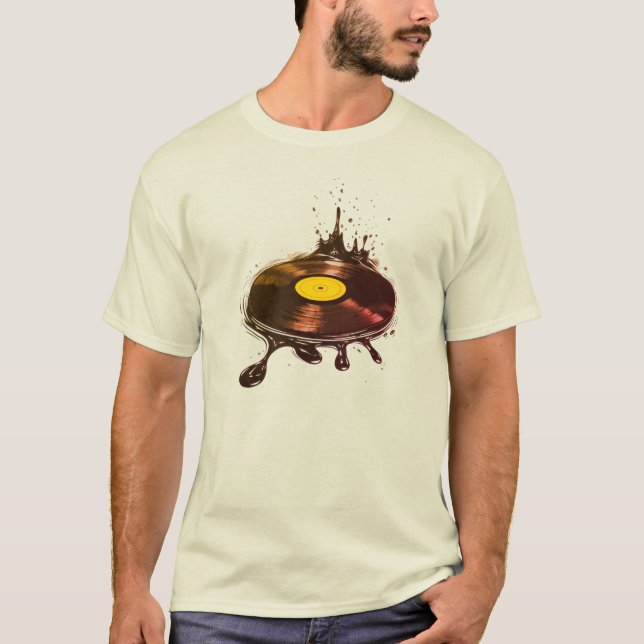 Camiseta Liquid Vinyl - Retro Edition (Anverso)