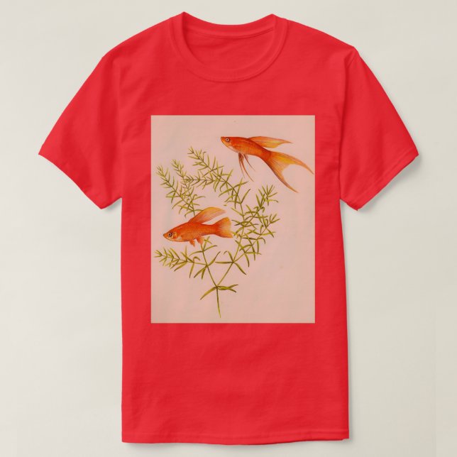 Camiseta Liquidación de cola de espada LiRetailXiphophorus  (Diseño del anverso)