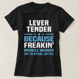 Camiseta Liquidación de la palanca