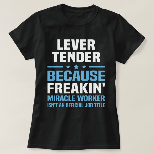 Camiseta Liquidación de la palanca (Diseño del anverso)