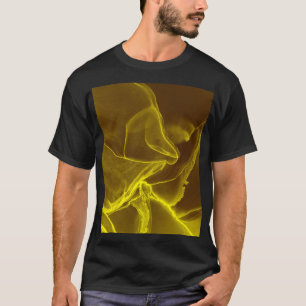 Camiseta Líquido de tinta glamorosa: Relieve metalizado de