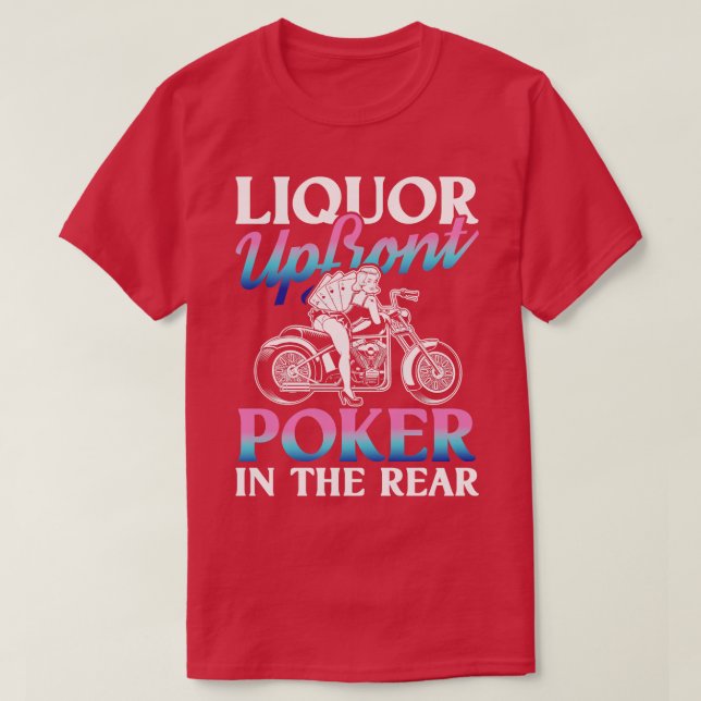Camiseta Líquido por delante (Diseño del anverso)