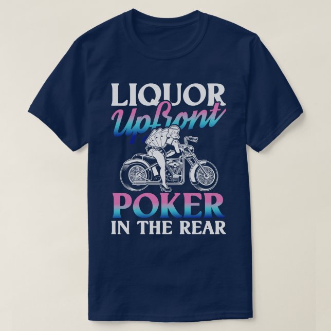 Camiseta Líquido por delante (Diseño del anverso)