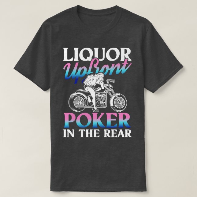 Camiseta Líquido por delante (Diseño del anverso)