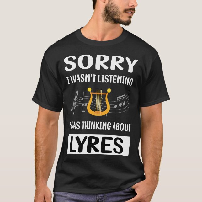 Camiseta Lira que no escucha (Anverso)