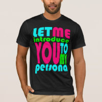 Camiseta lírica del "personaje"