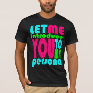 Camiseta lírica del "personaje"