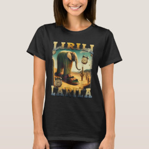 Camiseta Lirili Larila Divertido Meme de Cactus Italiano co