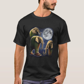Camiseta Lirili Larila Italian Brainrot Meme 3 Howling Moon