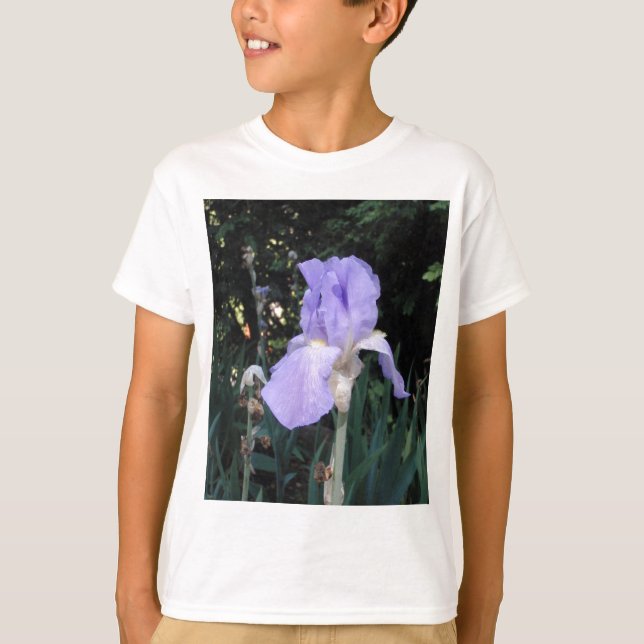 Camiseta Lirio azul (Anverso)