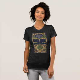 Camiseta Lirio azul Art Nouveau