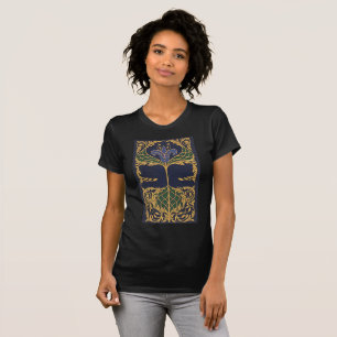 Camiseta Lirio azul Art Nouveau