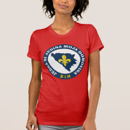 Camiseta Lirio bosnio