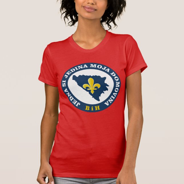 Camiseta Lirio bosnio (Anverso)