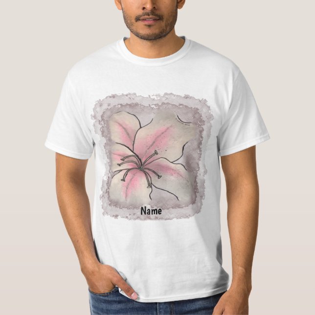 Camiseta Lirio emergente (Anverso)