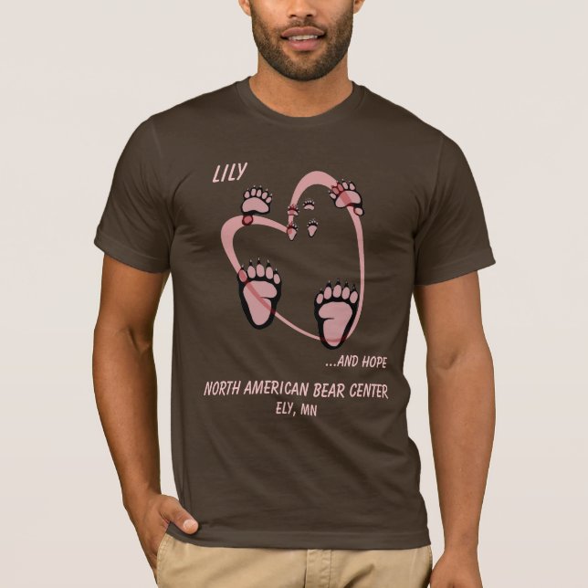 Camiseta Lirio y amor de la esperanza (Anverso)