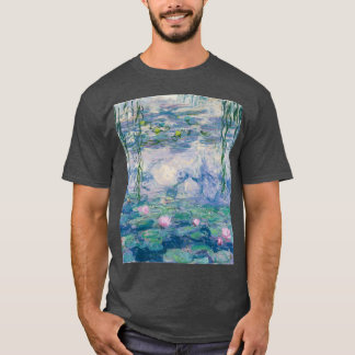 Camiseta Lirios de agua Claude Monet Arte Fino retro