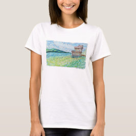 Camiseta Lirios en el lago