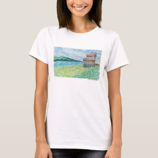 Camiseta Lirios en el lago