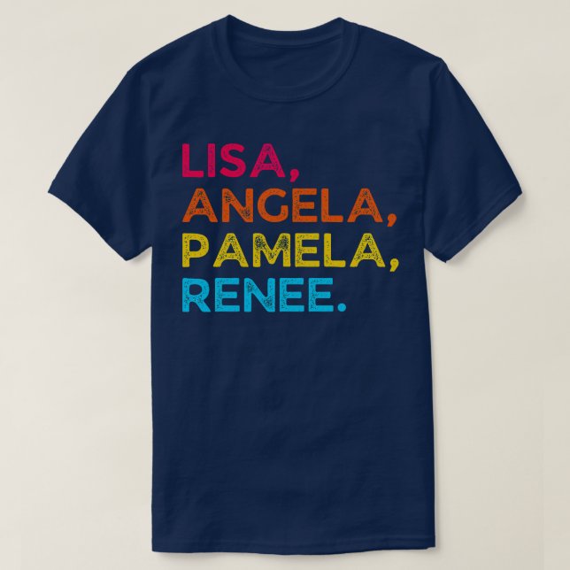 Camiseta Lisa Angela Renee (Diseño del anverso)