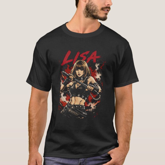 Camiseta LISA – Deadly Dance Warrior Art (Anverso)