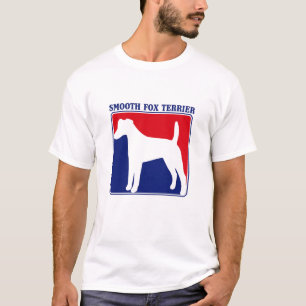 Camiseta lisa del fox terrier de la primera