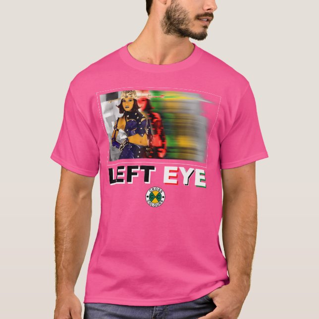 Camiseta Lisa Left Eye Lopes Matrix Edition De 1990'S Vinta (Anverso)