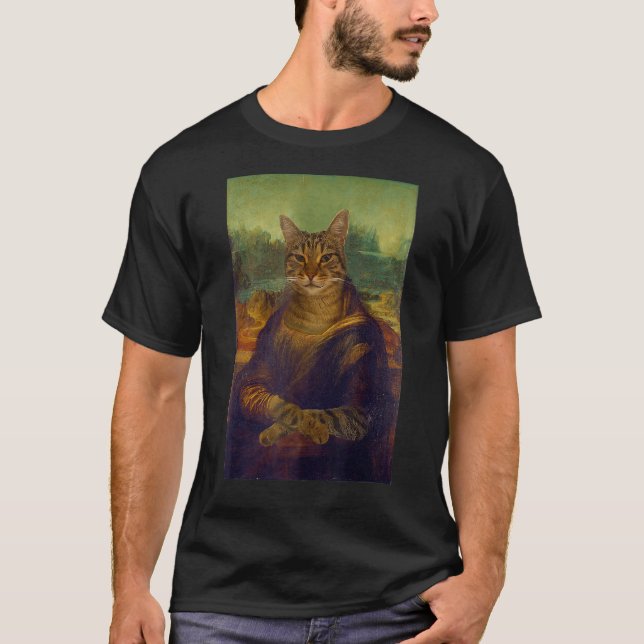 Camiseta Lisa Maullando  Ca  Gato  Gato (Anverso)