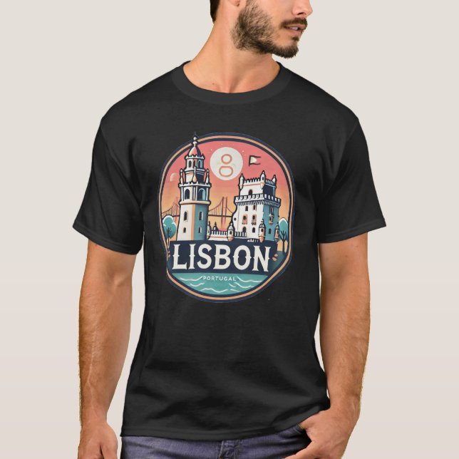 Camiseta Lisboa (Anverso)