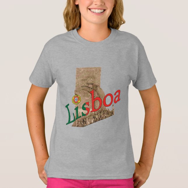 Camiseta Lisboa Portugal (Anverso)