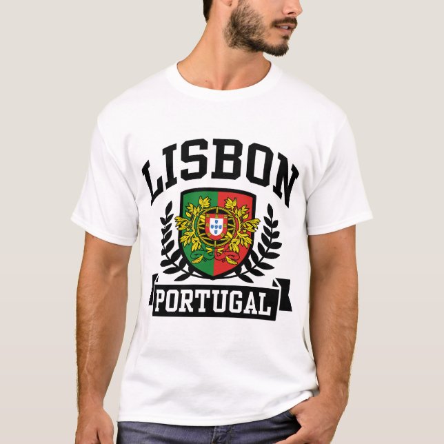 Camiseta Lisboa Portugal (Anverso)