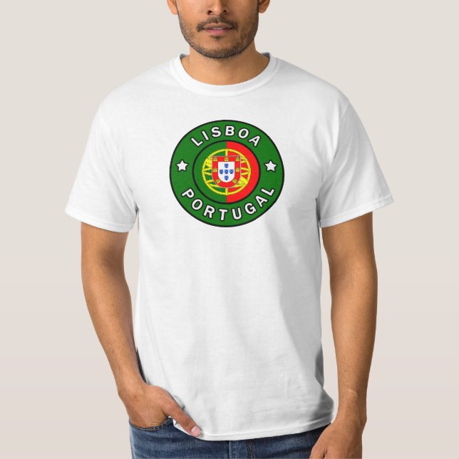 Camiseta Lisboa Portugal (Anverso)
