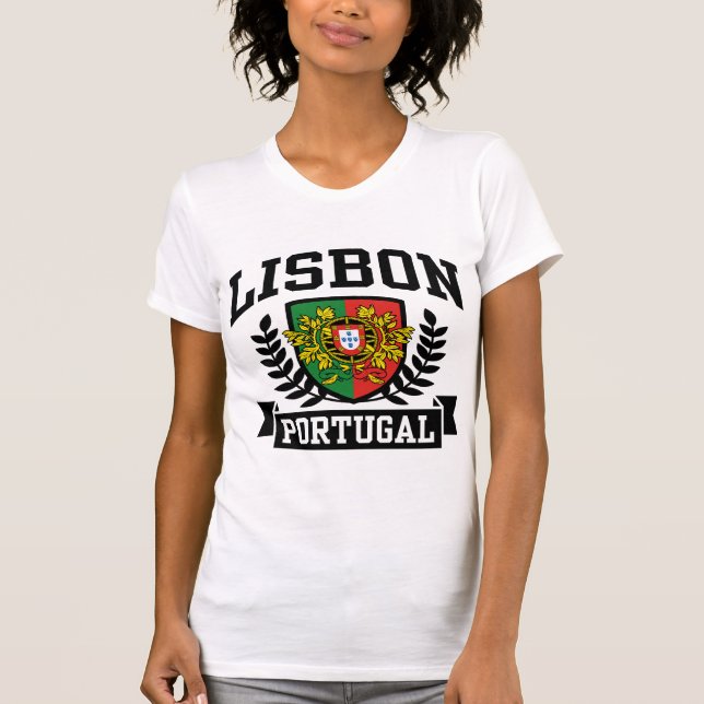 Camiseta Lisboa Portugal (Anverso)