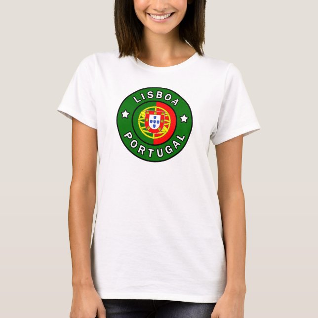 Camiseta Lisboa Portugal (Anverso)