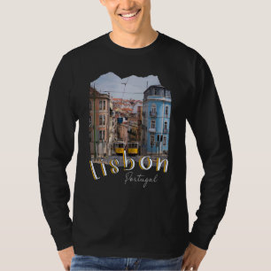 Camiseta Lisboa Portugal Tranvía recuerdos portugueses Lisb