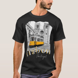 Camiseta Lisboa Portugal Tranvía recuerdos portugueses Lisb