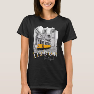 Camiseta Lisboa Portugal Tranvía recuerdos portugueses Lisb
