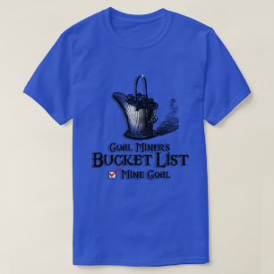 CAMISETA LISTA DE COSAS POR HACER DE MINERO DE CARBÓN