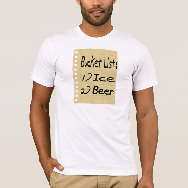 Camiseta Lista de deseos (Anverso)