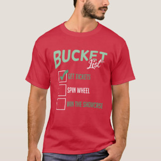 Camiseta Lista de deseos Getickets Rueda giratoria Ganar Ju