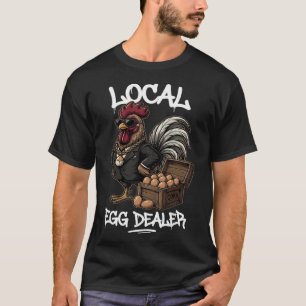 Camiseta Lista de distribuidores de huevos locales granja d