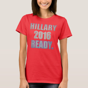 Camiseta lista de Hillary 2016