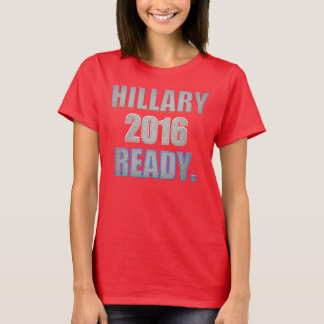Camiseta lista de Hillary 2016