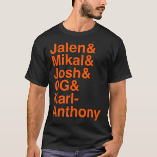 Camiseta Lista de Knicks
