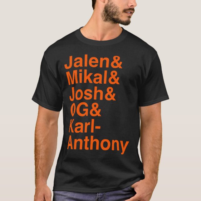 Camiseta Lista de Knicks (Anverso)