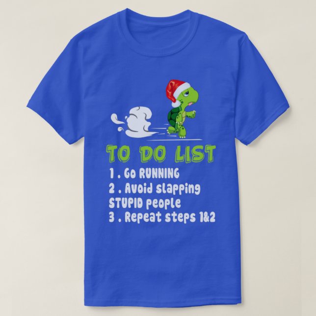Camiseta Lista de tareas pendientes (Diseño del anverso)