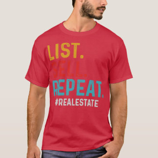 Camiseta Lista de ventas de repetición de reinos