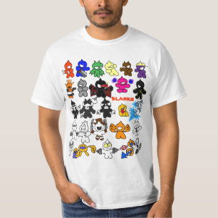 Camiseta lista del charater